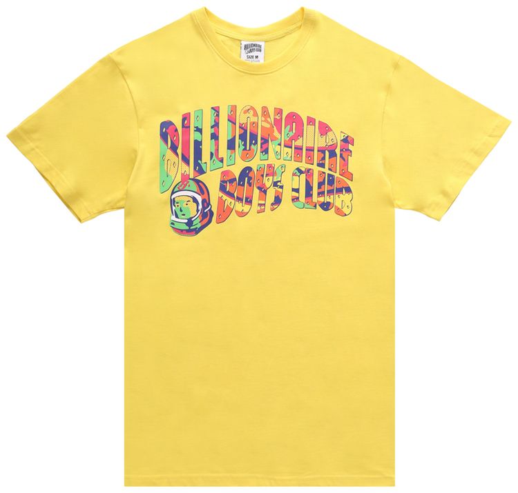 Billionaire Boys Club Space Beach Short Sleeve Tee Lemon Zest