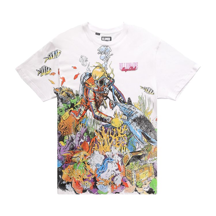 Billionaire Boys Club Scuba Short Sleeve Knit White