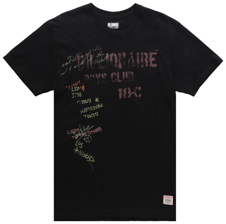 Billionaire Boys Club Signed Short Sleeve Knit Black