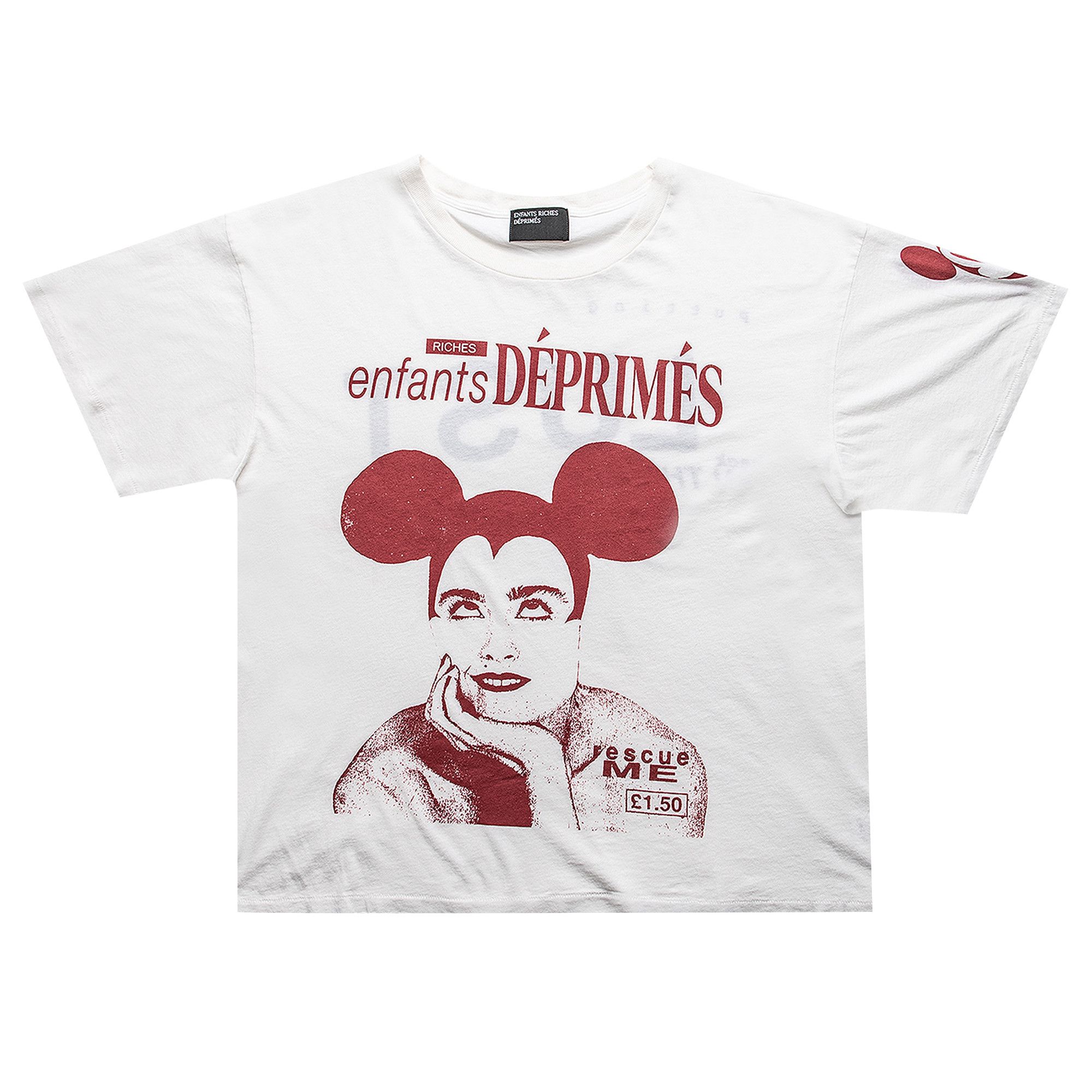 Buy Enfants Riches Déprimés Lust T-Shirt 'Ivory/Pink' - 010 607