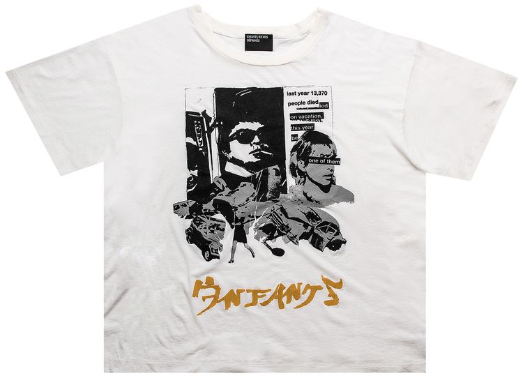 Enfants Riches Deprimes Vacation T Shirt IvoryMulticolor