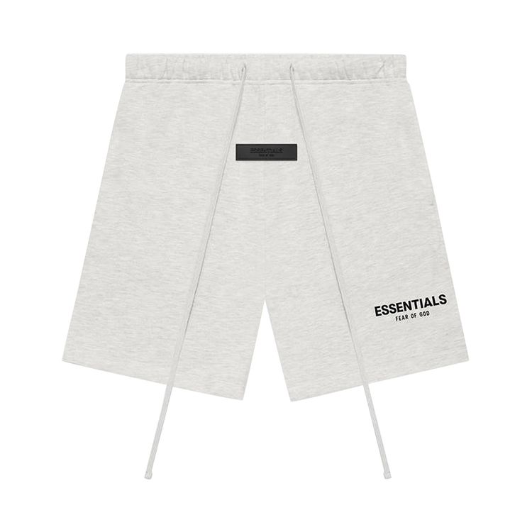 Buy Fear of God Essentials Sweatshort 'Light Oatmeal' - 160BT212012F | GOAT