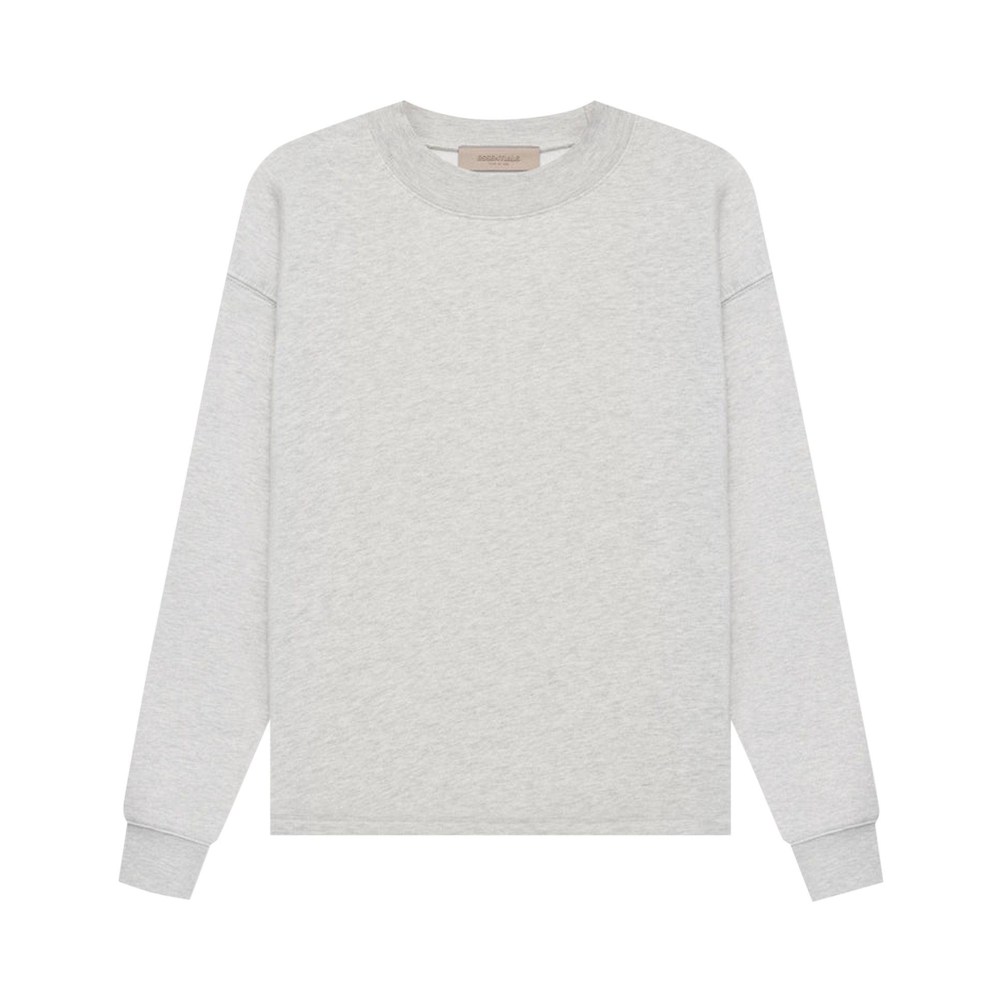 Buy Fear of God Essentials Relaxed Crewneck 'Light Oatmeal