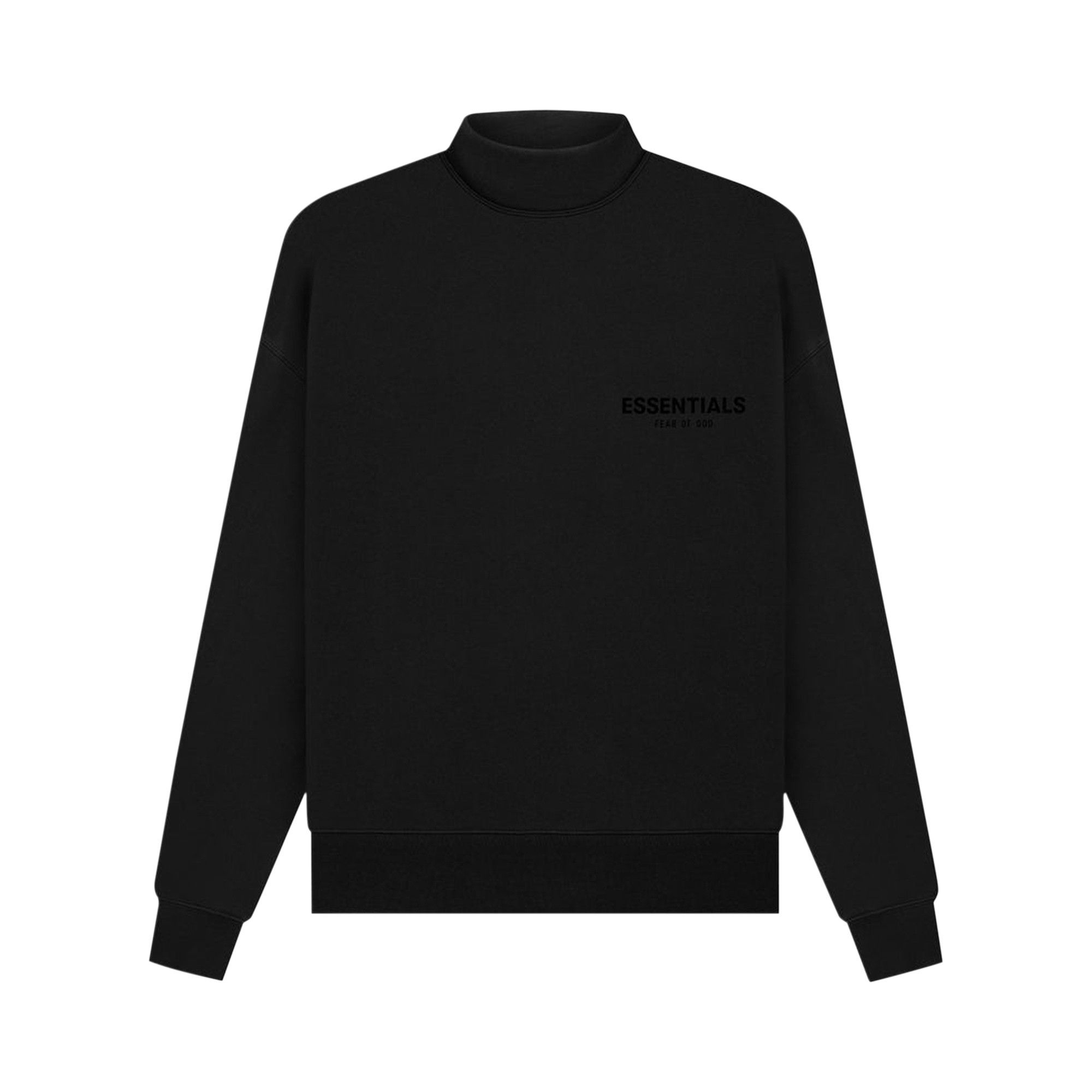 ESSENTIALS FEAR OF GOD ブラック S Fear of God Essentials SS22 Pullover Hoodie 'Stretch Limo