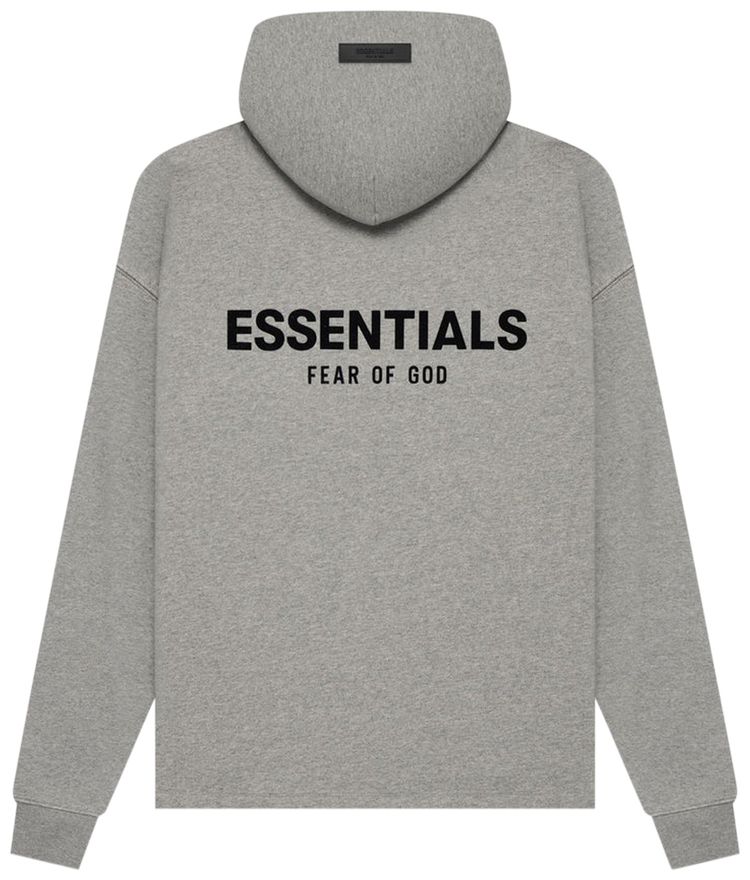 Fear of God Essentials Relaxed Hoodie Dark Oatmeal