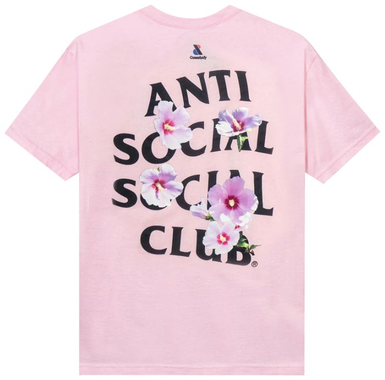 Anti Social Social Club x Case Study Mugunghwa Tee Pink