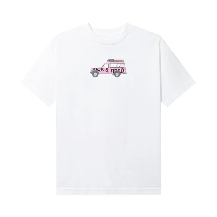 Anti Social Social Club Everyone In LA Tee White