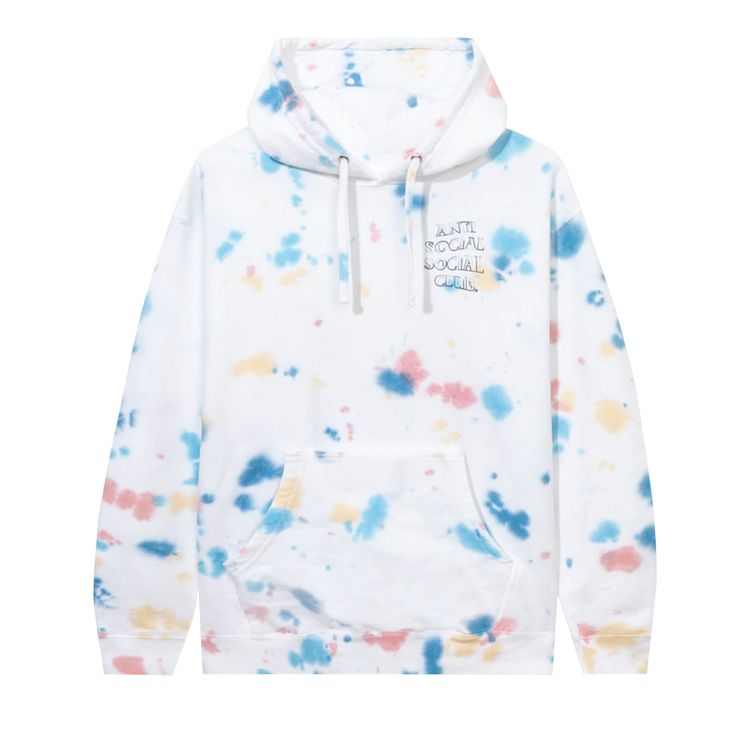 Anti Social Social Club Freakshow Tie Dye Hoodie Multi