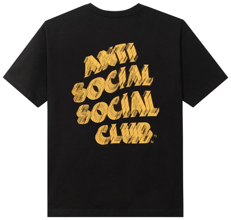 Anti Social Social Club How Deep Tee Black