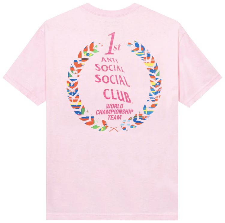 Anti Social Social Club Suzuka Tee Pink