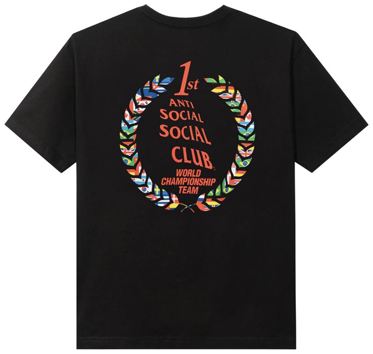 Anti Social Social Club Suzuka Tee Black