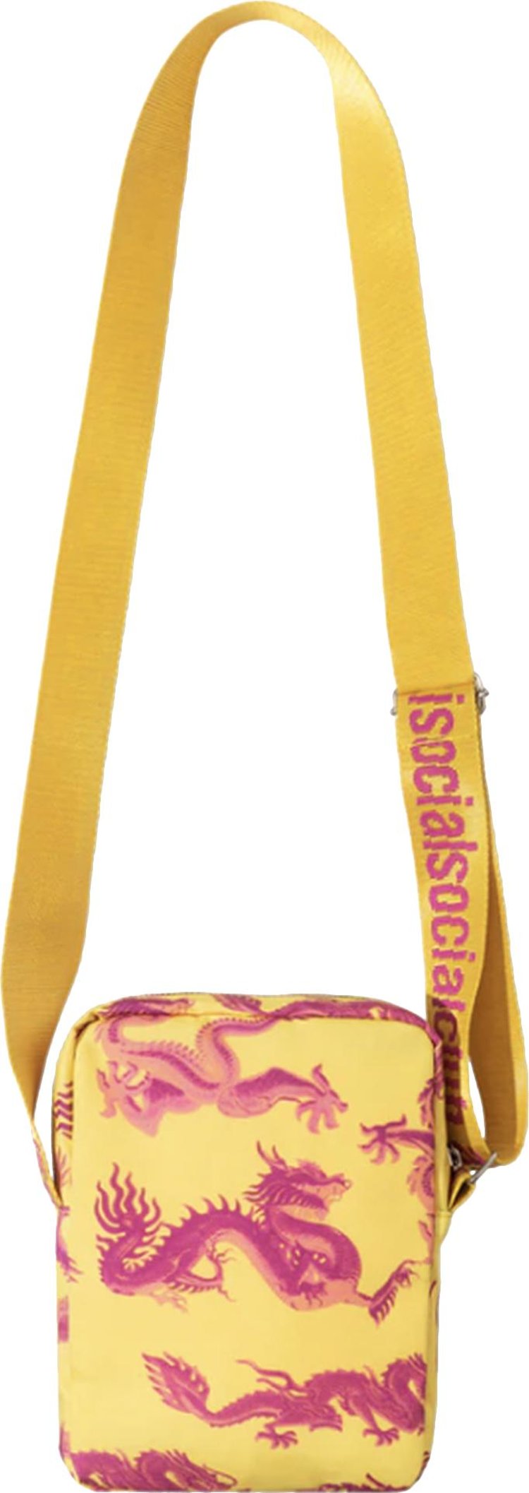 Anti Social Social Club 24K Side Bag Yellow