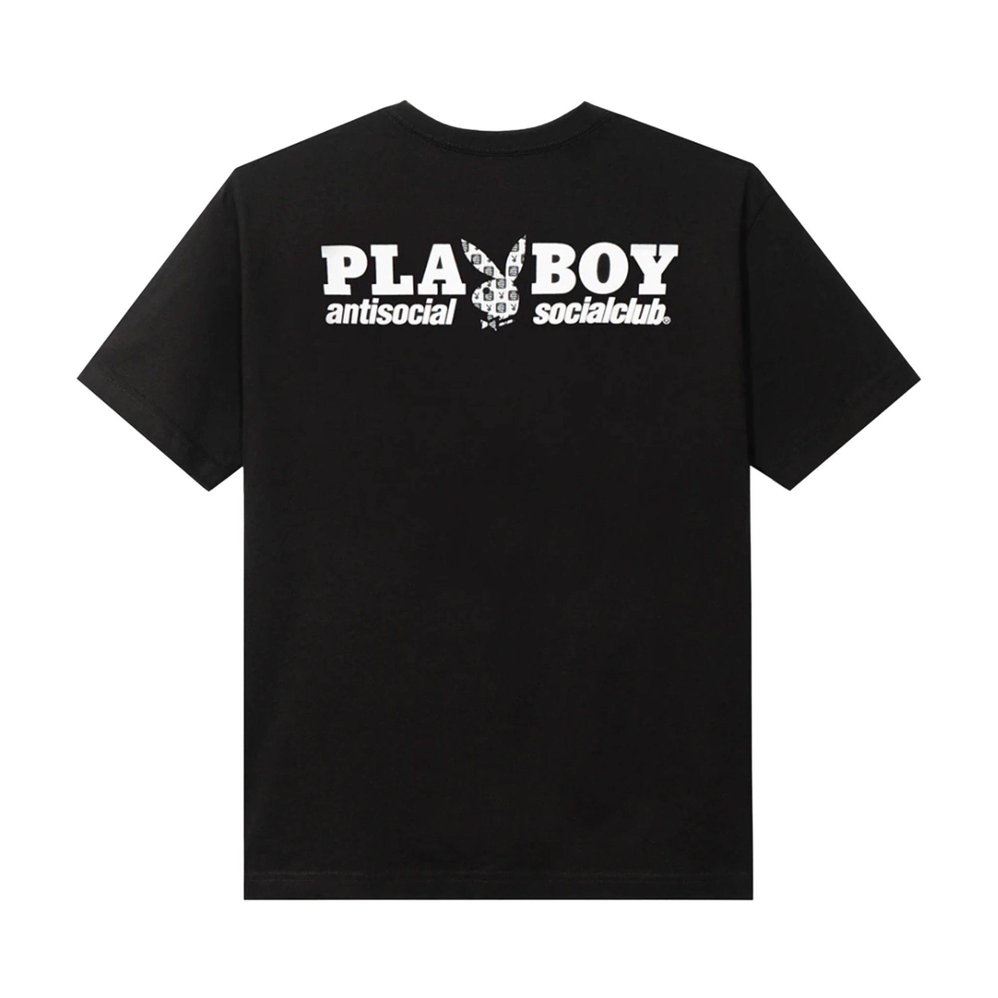 Buy Anti Social Social Club x Playboy Checkered Tee 'Black