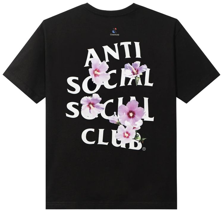 Anti Social Social Club x Case Study Mugunghwa Tee Black