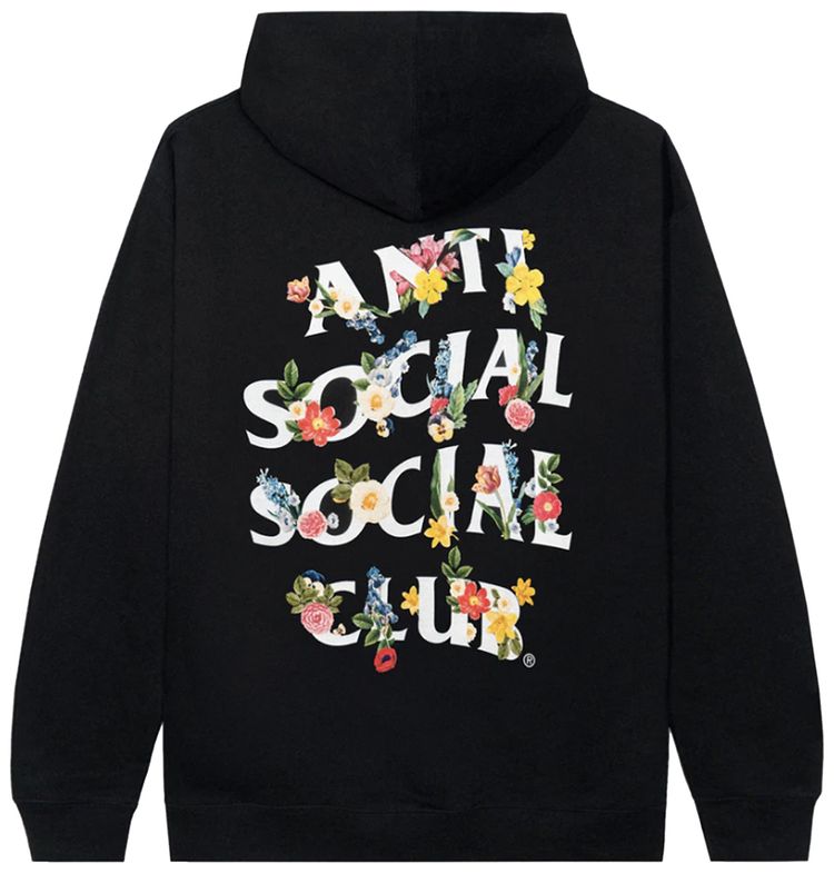 Anti Social Social Club Self Conclusion Hoodie Black