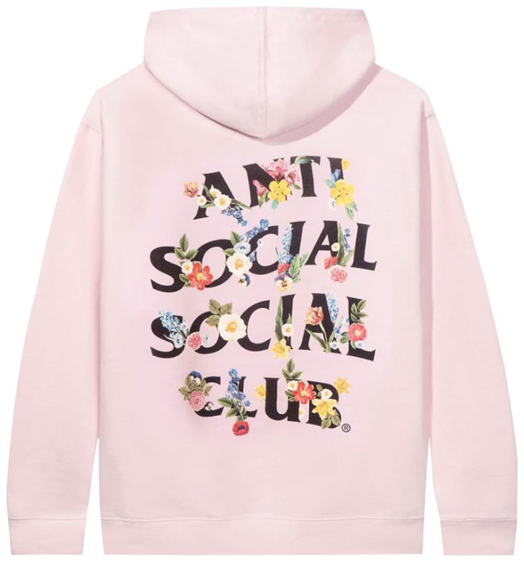 Anti Social Social Club Self Conclusion Hoodie Pink