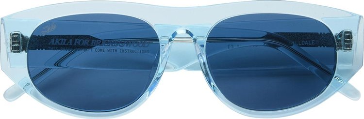 Bricks & Wood Halldale Sunglasses 'Blue'
