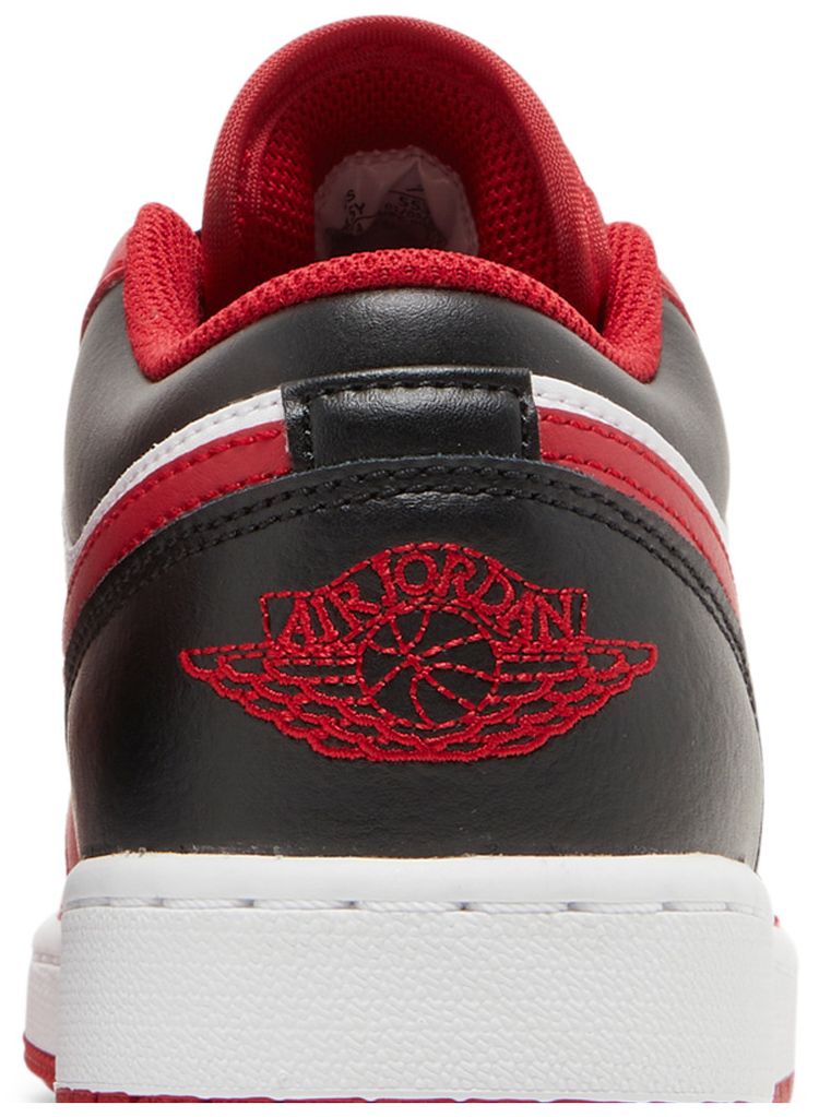 Air Jordan 1 Low GS Reverse Black Toe