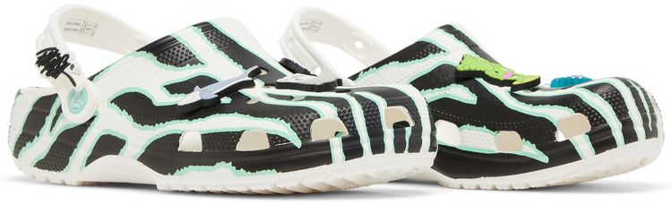 Crocs Ron English x Classic Clog Animal Stripes