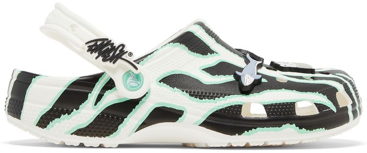 Crocs Ron English x Classic Clog Animal Stripes