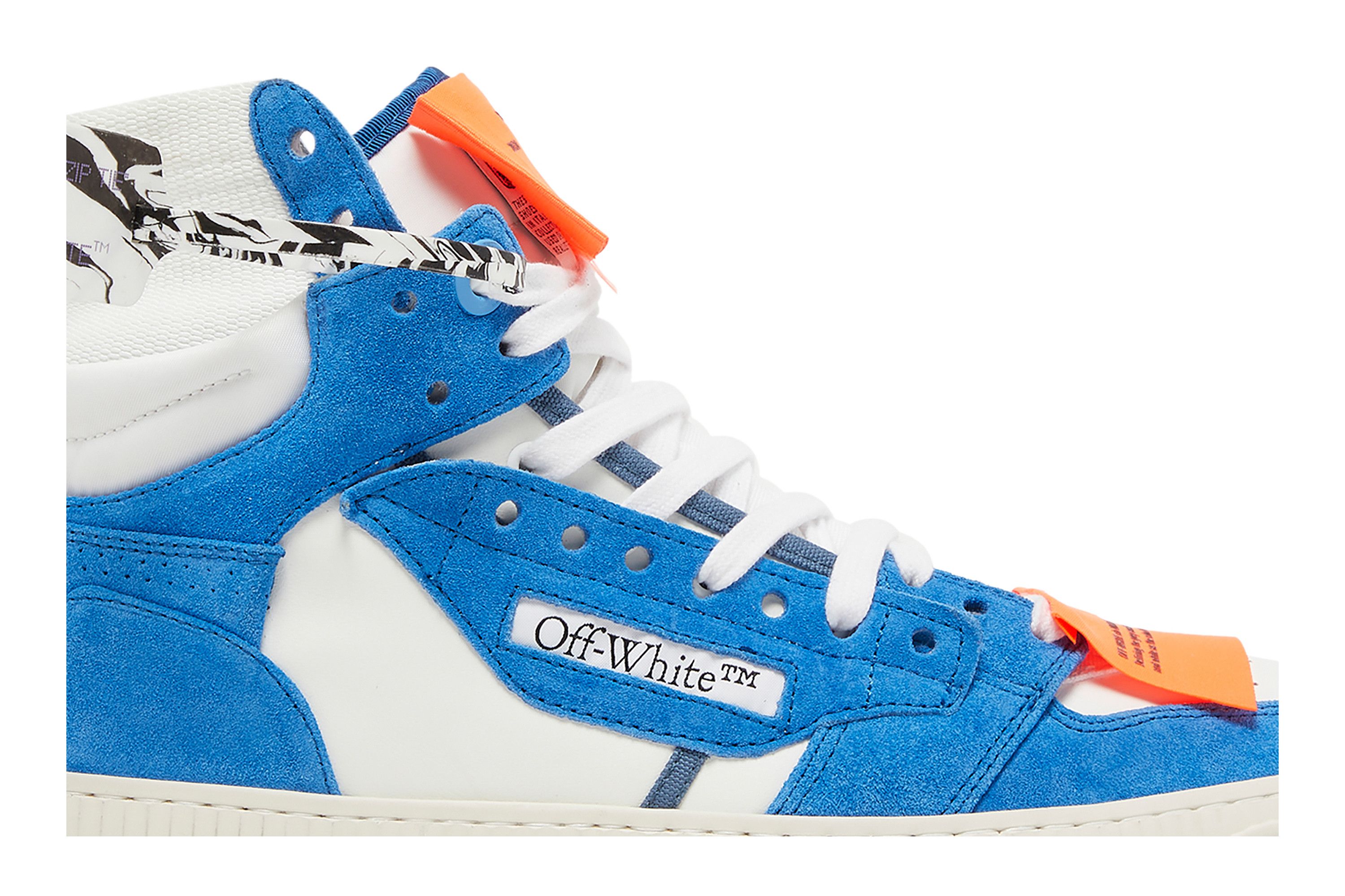 Buy Off White Off Court 3.0 High White Blue OMIA065F21LEA003 4510 GOAT CA
