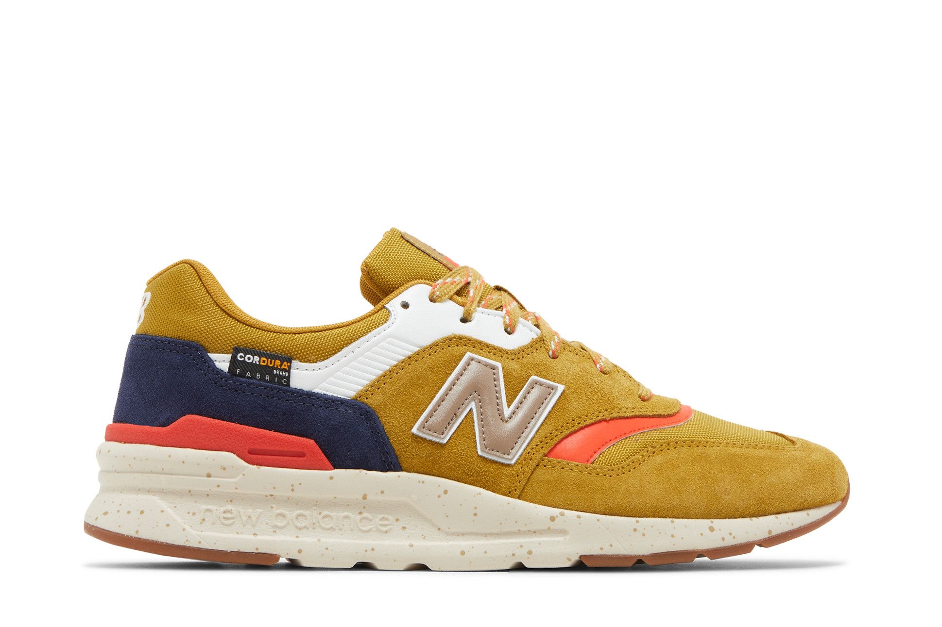 カナエール New Balance 997H Cordura Workwear Beige Green Men's Shoes Sneakers