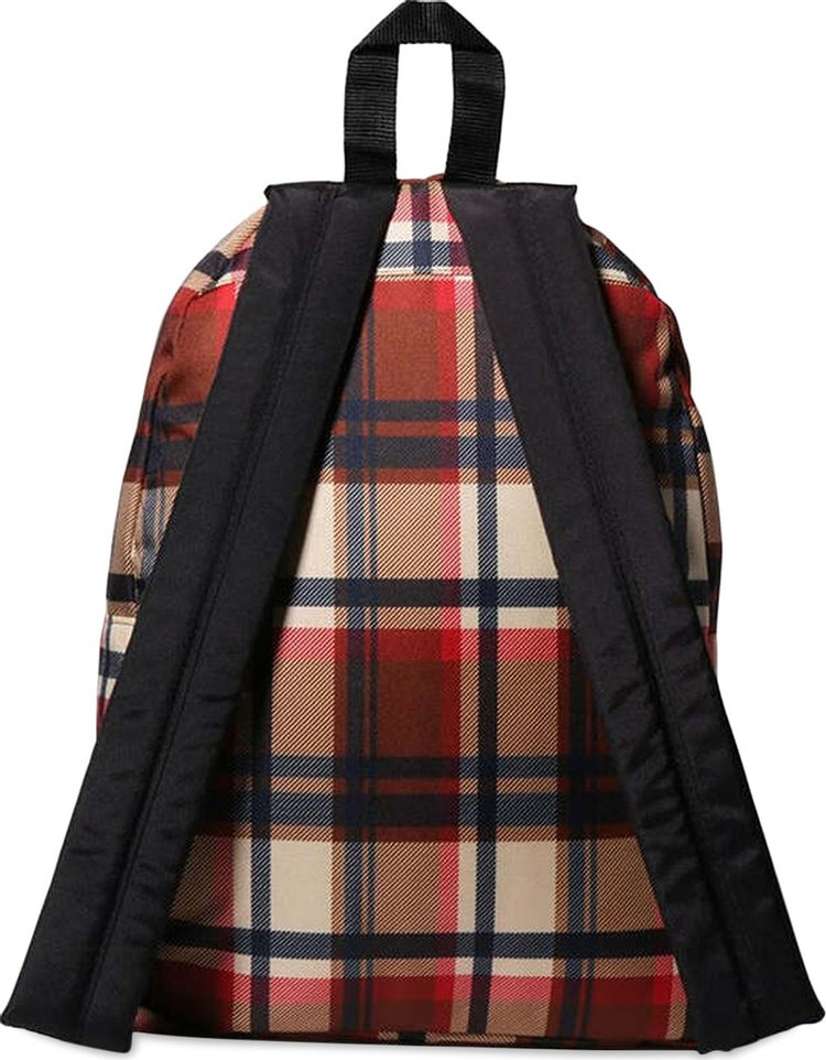 BAPE Check Daypack Red