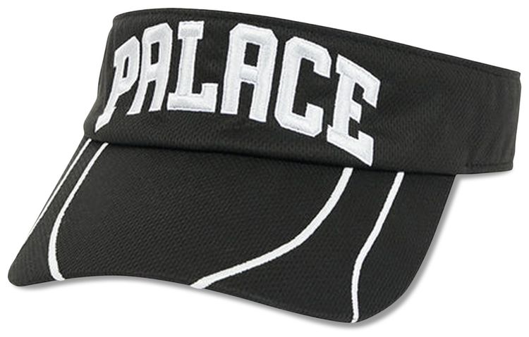 Palace Visor Cap Black