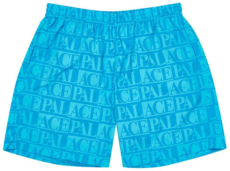 Palace Domino Print Swim Shorts Blue