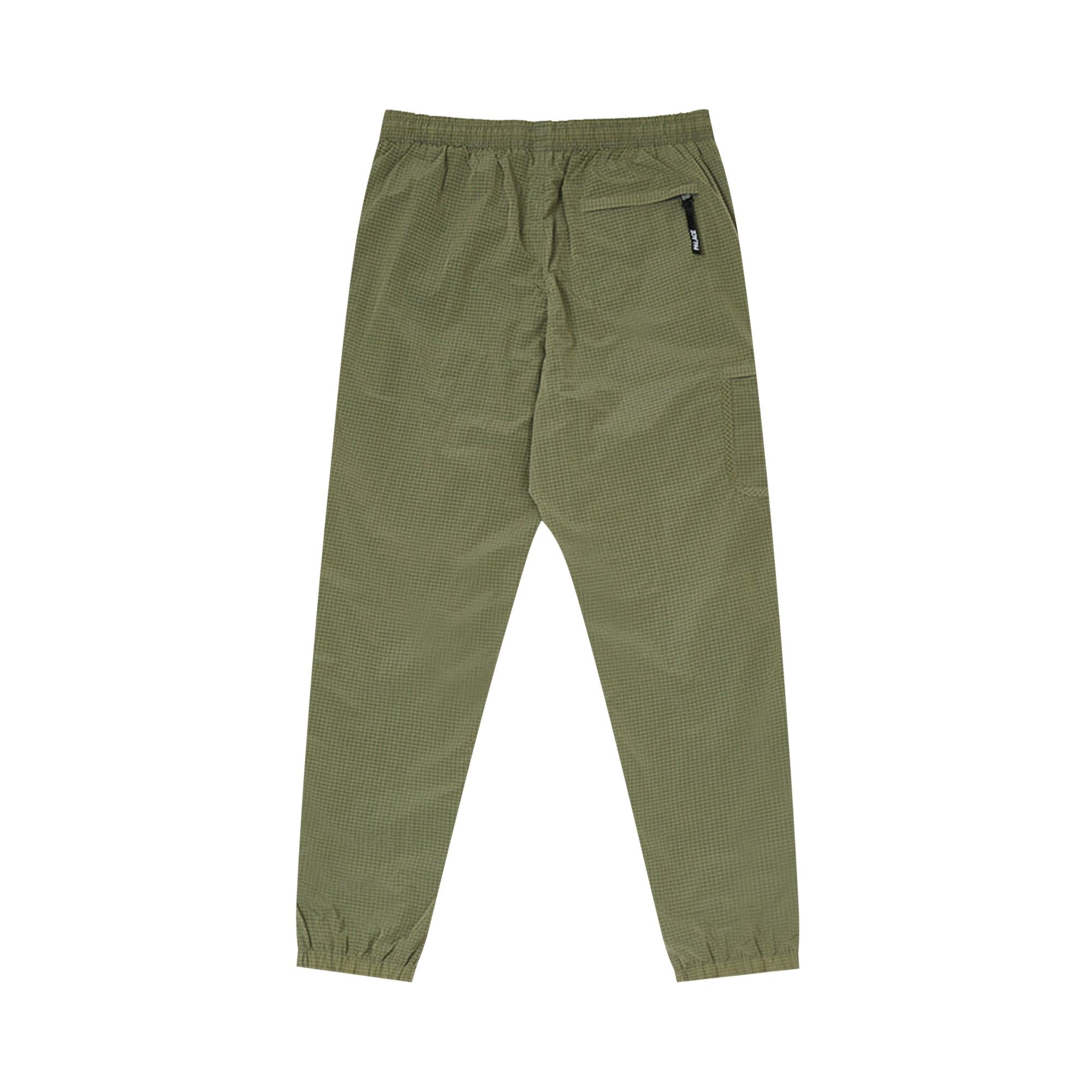 Buy Palace Cripstop Grid Joggers 'Olive' - P22JG141 | GOAT