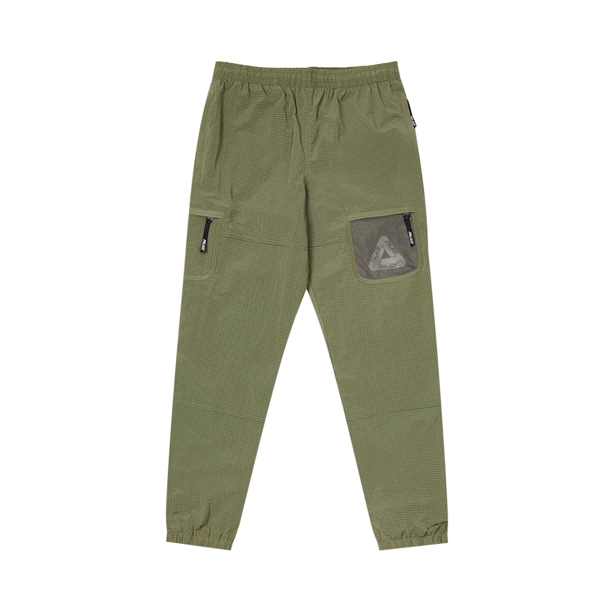 Buy Palace Cripstop Grid Joggers 'Olive' - P22JG141 | GOAT UK