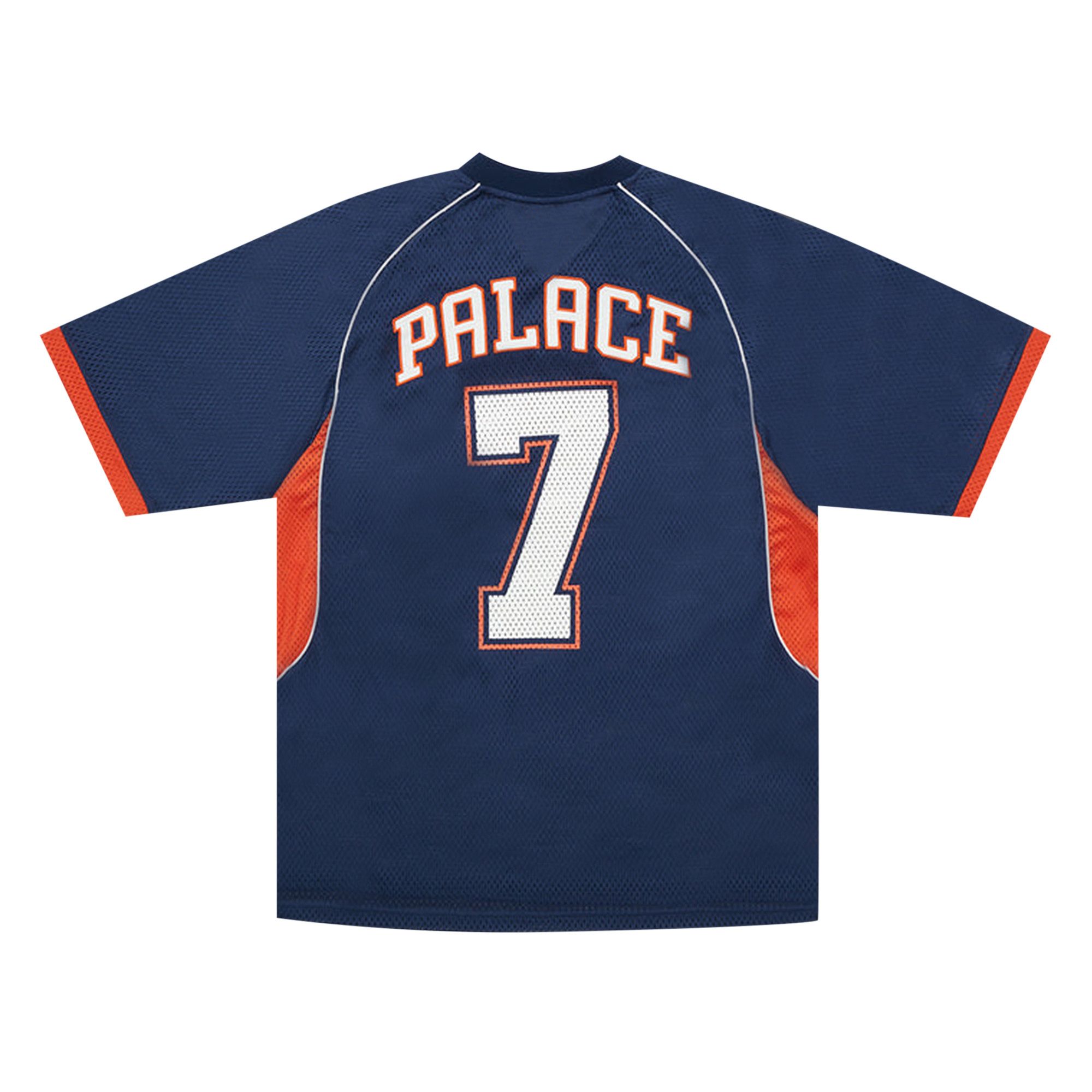 Palace Mesh Football Top Navy Men's - SS22 - US