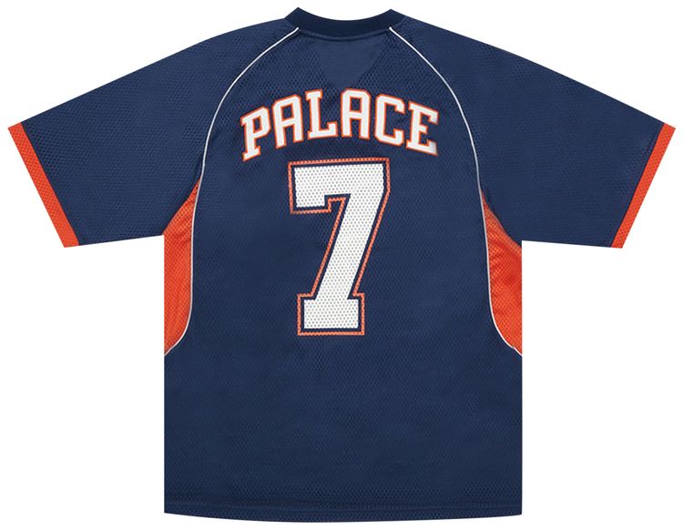 Palace Mesh Football Top Navy