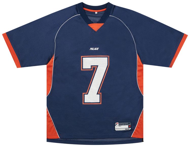 Palace Mesh Football Top Navy