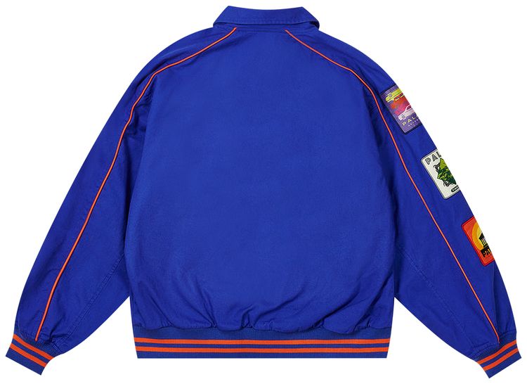 Palace Patches Cotton Bomber Royal Blue