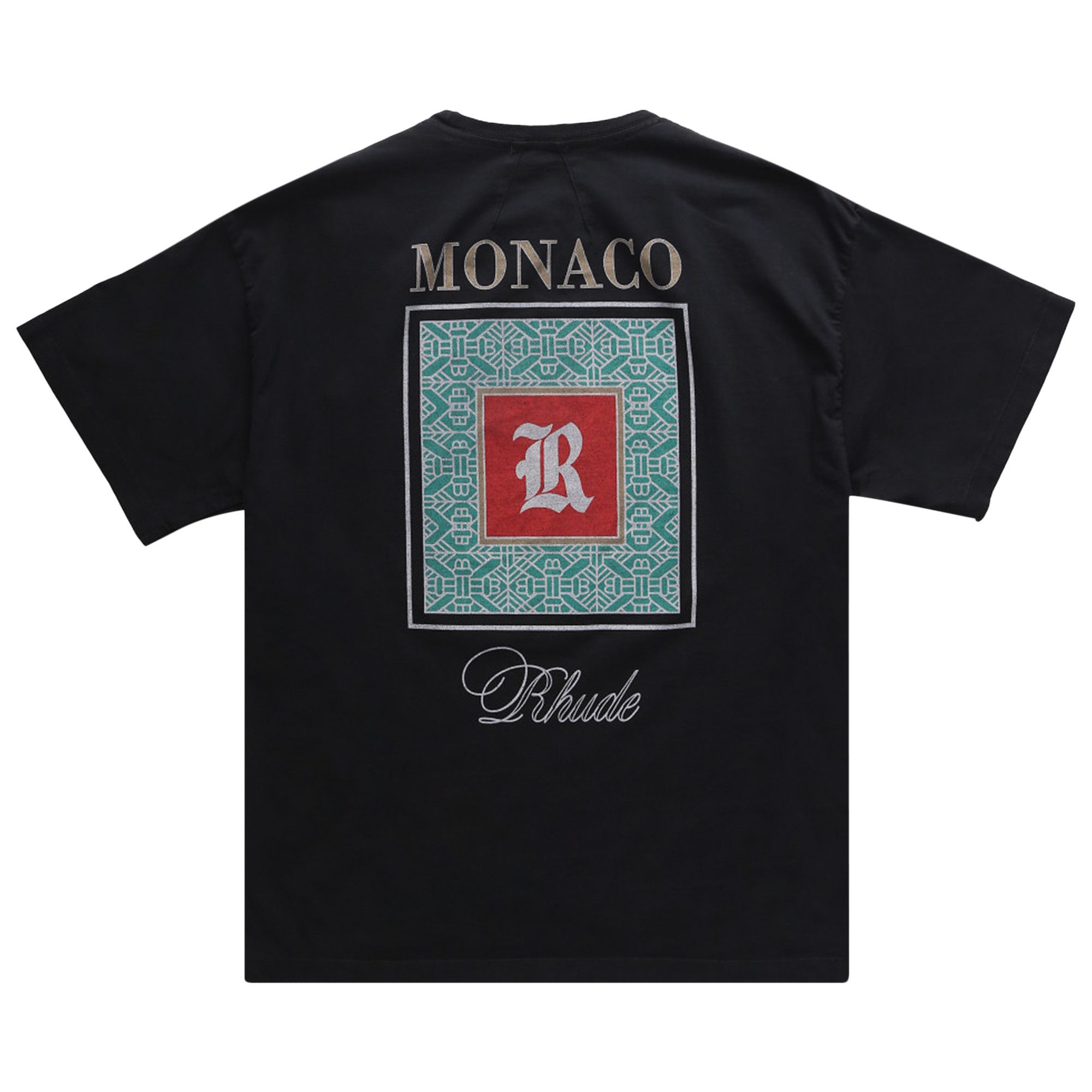Buy Rhude Monaco Tee 'Vintage Black' - PF22TT04012610 | GOAT