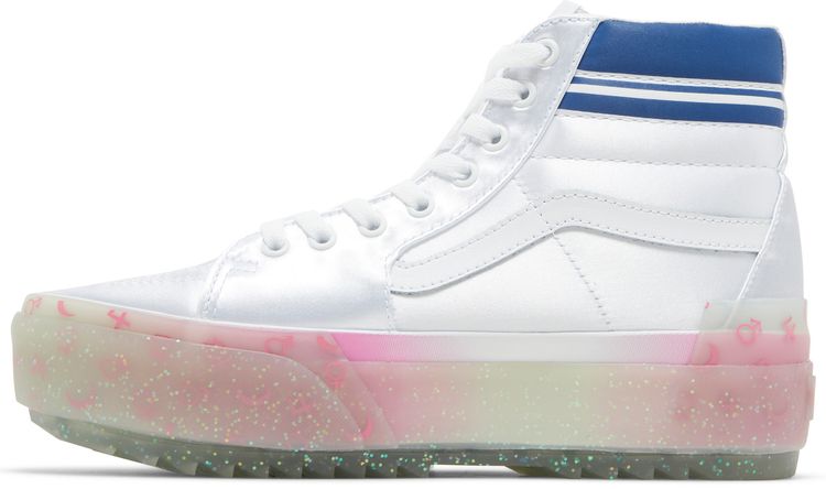 Sailor Moon x Sk8 Hi Stacked Pretty Guardian   Silver