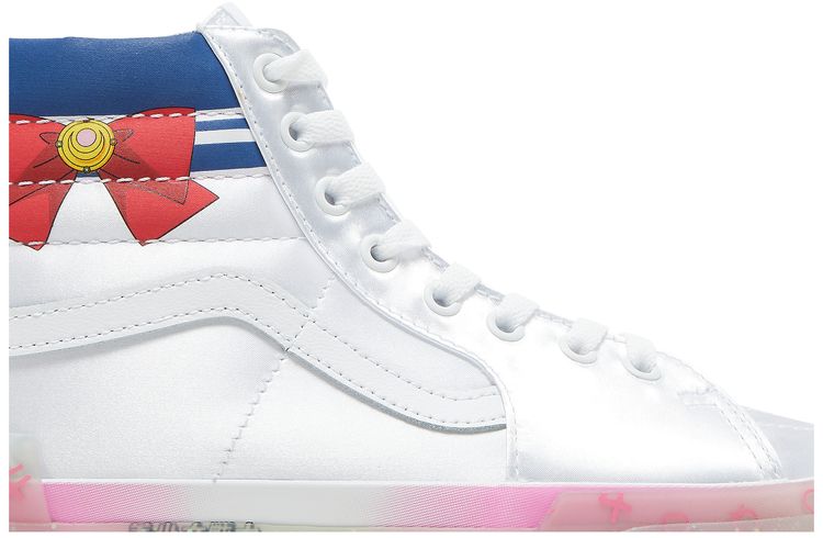 Sailor Moon x Sk8 Hi Stacked Pretty Guardian   Silver