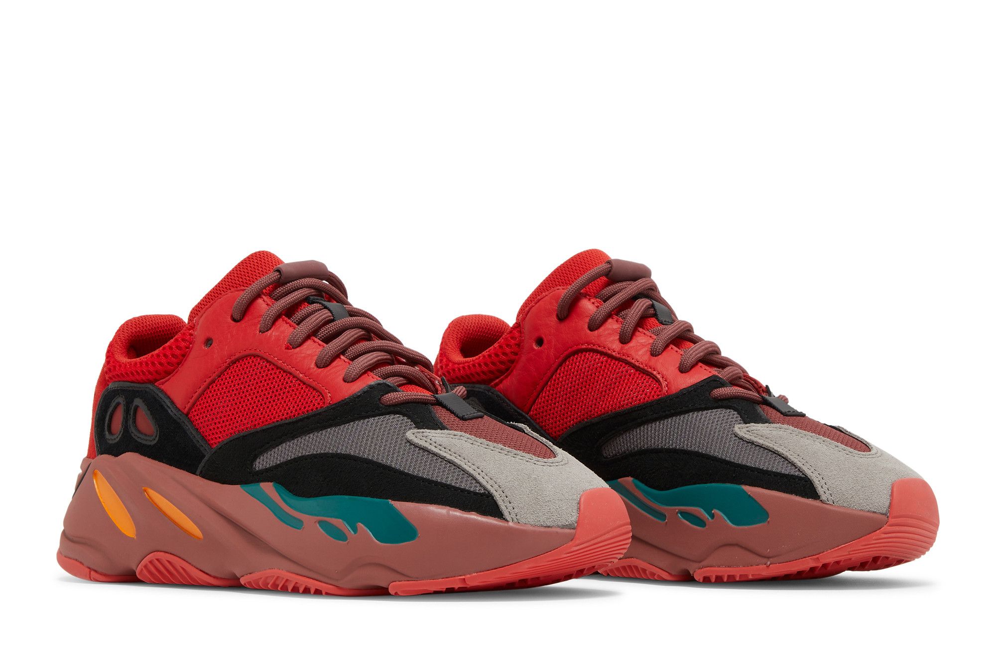 Adidas yeezy boost 700 v2 heren rood clearance