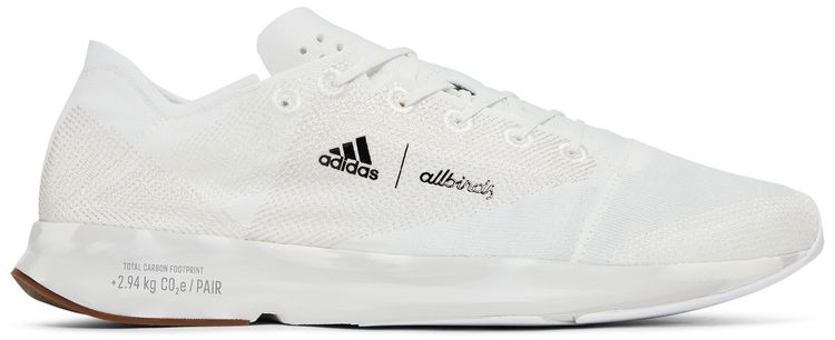 Allbirds x adidas Adizero 294 KG CO2e Bliss