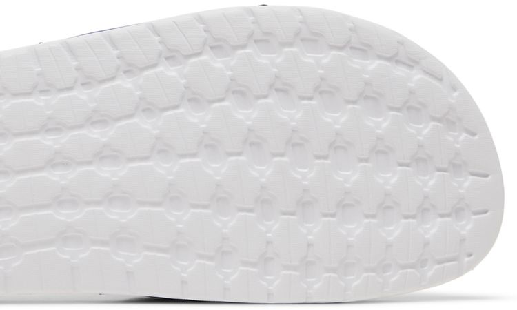 Adilette Boost Slide White Royal Blue