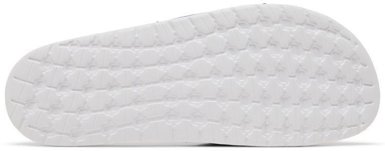 Adilette Boost Slide White Royal Blue