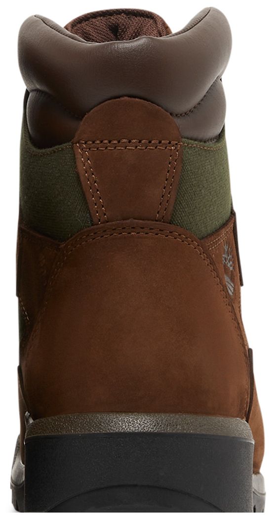 6 Inch Field Boot Brown Olive Green