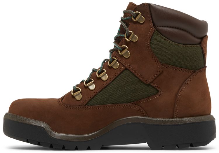 6 Inch Field Boot Brown Olive Green