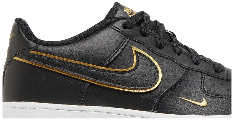 Nike Air Force 1 LV8 GS Black Metallic Gold
