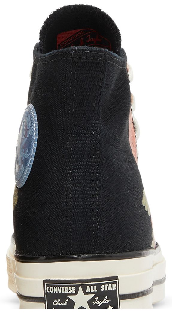 Chuck 70 High Dia de los Muertos   Black