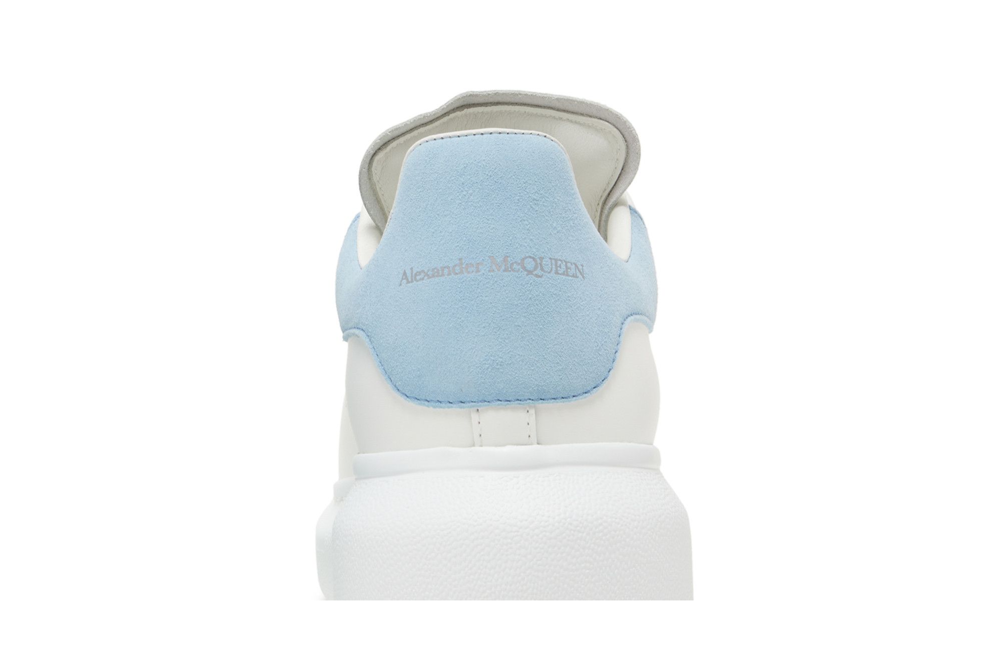スニーカー ALEXANDER MCQUEEN OVERSIZE SNEAKERS WHITE/POWDER BLUE Buy Alexander McQueen Wmns Oversized Sneaker 'White Powder