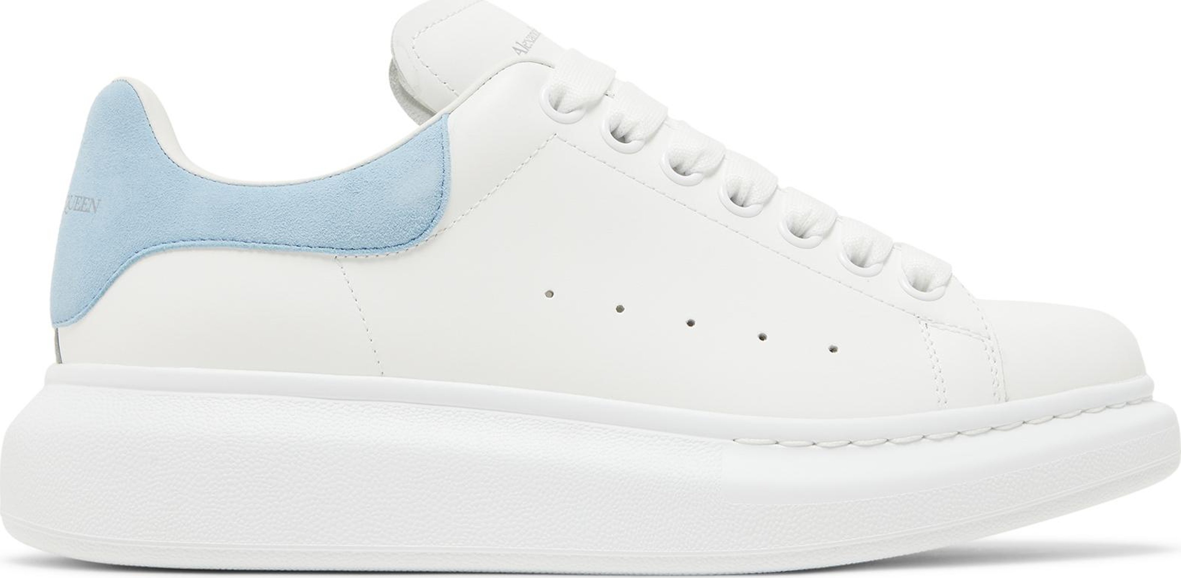 Buy Alexander McQueen Wmns Oversized Sneaker 'White Powder Blue ...