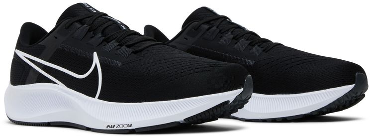 Nike Air Zoom Pegasus 38 Extra Wide Black White
