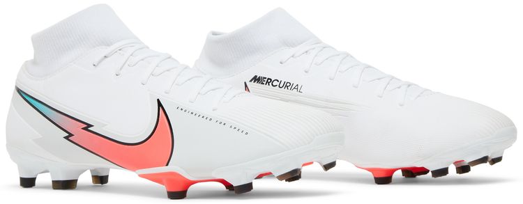 Nike Mercurial Superfly 7 Academy MG White Crimson Jade